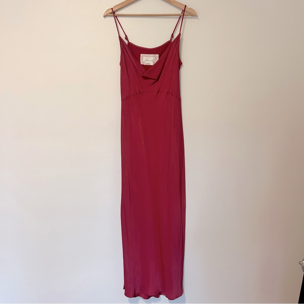 Anthropologie Elyse Bias Slip Dress